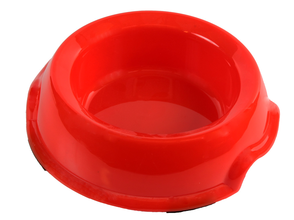 plast skål 250 ml rød