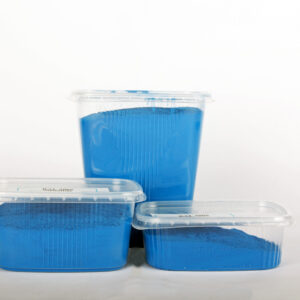 pulverlak signalblå RAL 5005 alle bøtter