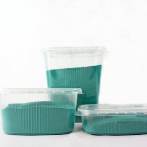 pulverlak turkisblå RAL 5018 alle bøtter