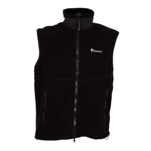 Pinewood fleece vest sort str L