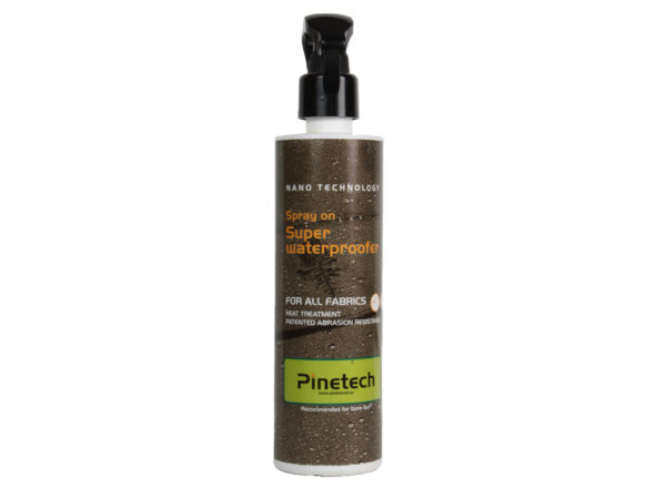 Pinetech spray on super waterproofer heat treament