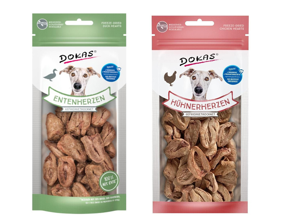 Dokas Frysetørrede hjerter