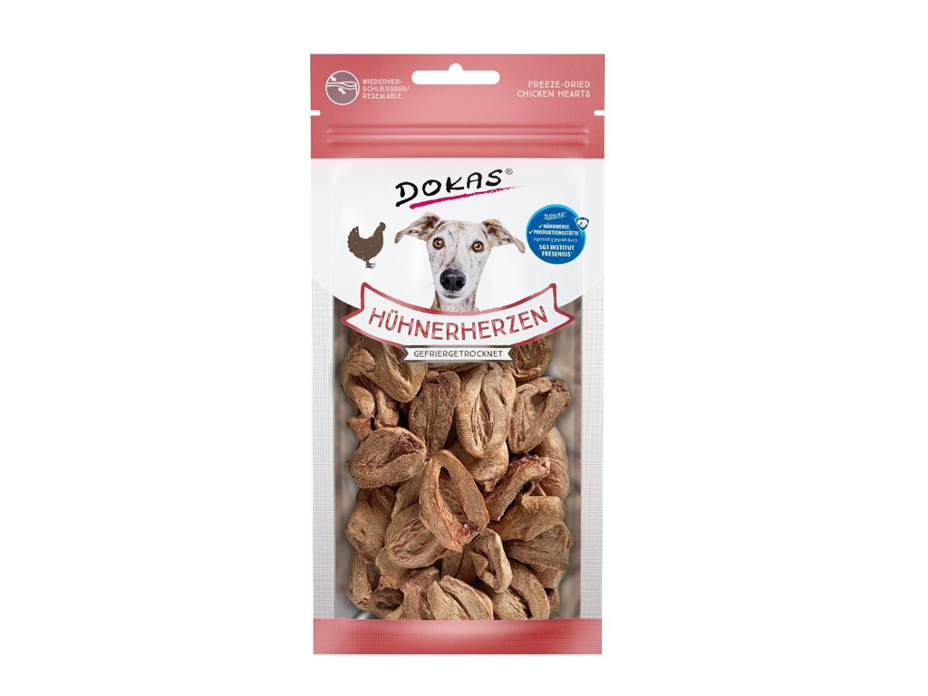 Dokas Frysetørrede kyllingehjerter